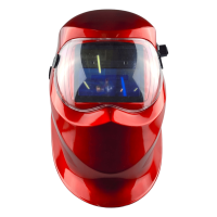 Сварочная маска хамелеон, автоматическая, красная, "MAXIMUM" MX 06638 (в упаковке). оптом